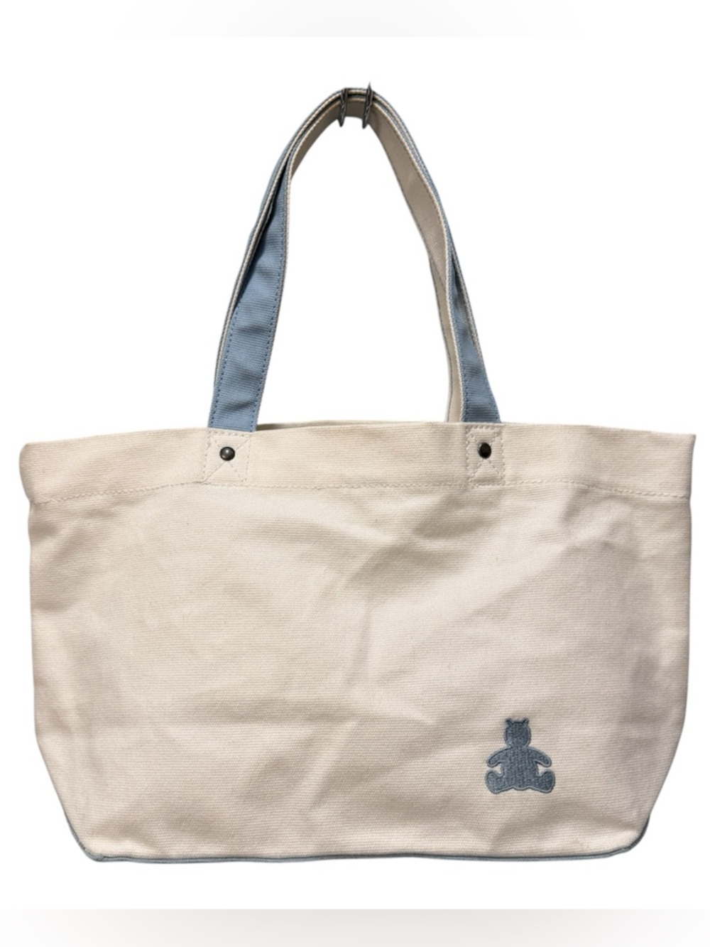 🍼 Baby Gap Small Logo Tote Bag with Blue Accents